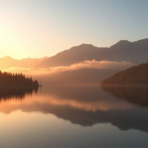 Picturesque Lake District scene with calm water and surrounding mountains